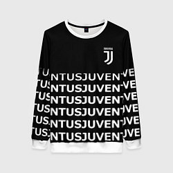 Женский свитшот Juventus pattern fc club steel