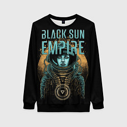 Свитшот женский Black sun empire - neurofunk, цвет: 3D-черный