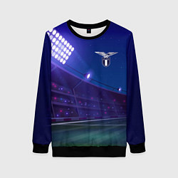 Свитшот женский Lazio ночное поле, цвет: 3D-черный