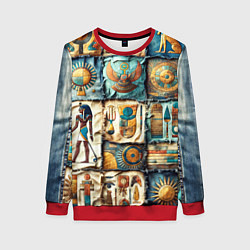 Женский свитшот Пэчворк из Египта