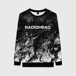 Свитшот женский Radiohead black graphite, цвет: 3D-черный
