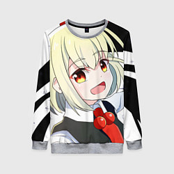 Свитшот женский Touhou Project Rumia happy, цвет: 3D-меланж