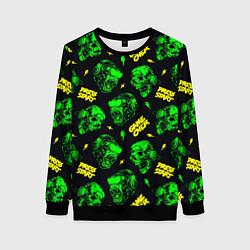 Женский свитшот Game over press start