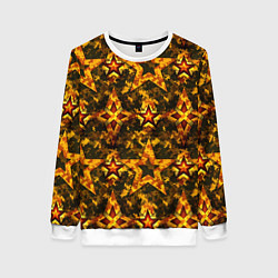 Женский свитшот Огненные звезды 9 мая