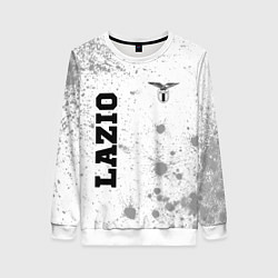 Свитшот женский Lazio sport на светлом фоне вертикально, цвет: 3D-белый