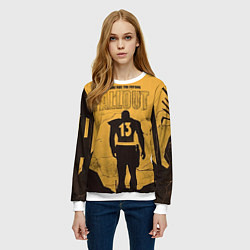 Свитшот женский Fallout 2, цвет: 3D-белый — фото 2