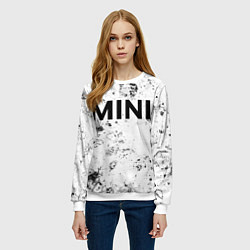 Свитшот женский Mini dirty ice, цвет: 3D-белый — фото 2