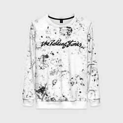 Свитшот женский Rolling Stones dirty ice, цвет: 3D-белый
