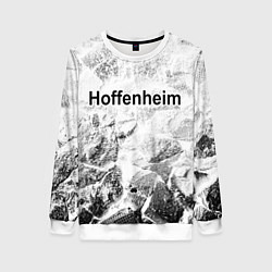 Свитшот женский Hoffenheim white graphite, цвет: 3D-белый