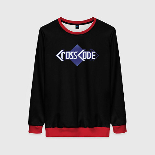Женский свитшот CrossCode / 3D-Красный – фото 1