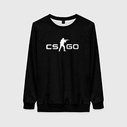 Женский свитшот Counter strike logo