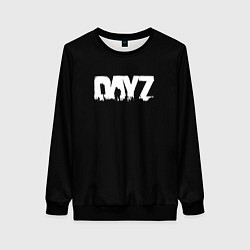 Свитшот женский Dayz logo white, цвет: 3D-черный