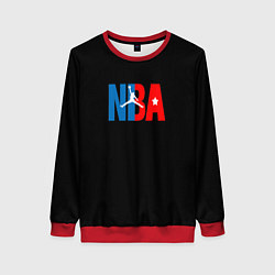 Свитшот женский NBA sport, цвет: 3D-красный