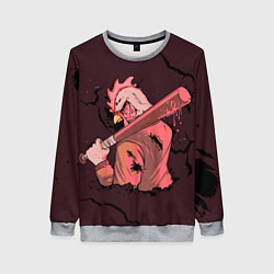 Свитшот женский Хотлайн Майами - Джекет, цвет: 3D-меланж