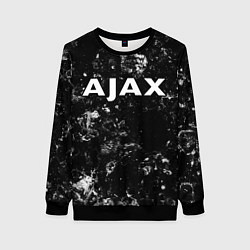 Свитшот женский Ajax black ice, цвет: 3D-черный