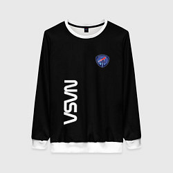 Свитшот женский Nasa space steel, цвет: 3D-белый