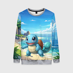 Свитшот женский Pokemon Squirtle, цвет: 3D-меланж