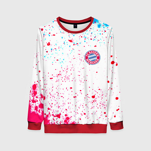 Женский свитшот Баерн Мюнхен / 3D-Красный – фото 1