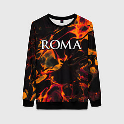 Женский свитшот Roma red lava