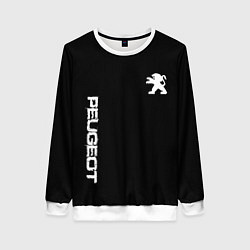Женский свитшот Peugeot logo white