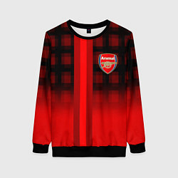 Свитшот женский Arsenal fc sport geometry steel, цвет: 3D-черный