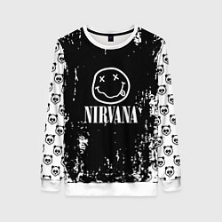 Свитшот женский Nirvana teddy, цвет: 3D-белый