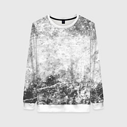 Женский свитшот Абстракция - серый ветер