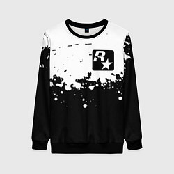 Женский свитшот Рокстар краски