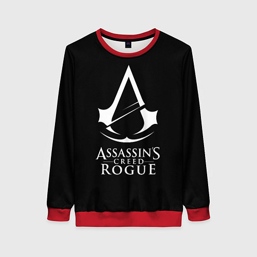 Женский свитшот Assassins Creed rogue / 3D-Красный – фото 1