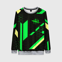 Женский свитшот Dead by daylight geometry pattern