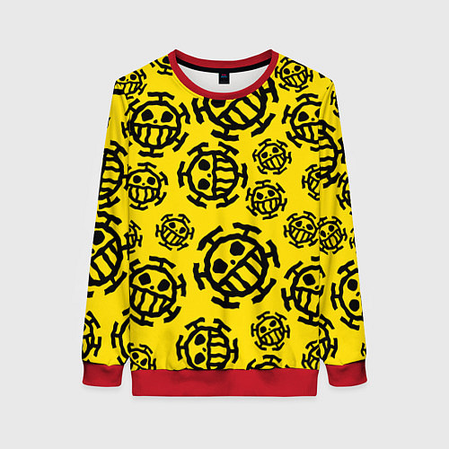 Женский свитшот One Piece Trafalgar Law / 3D-Красный – фото 1