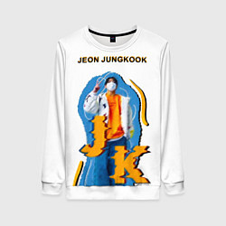 Свитшот женский BTS Jeon Jungkook, цвет: 3D-белый