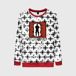 Свитшот женский Rainbow six x farcry, цвет: 3D-красный