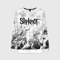 Свитшот женский Slipknot white graphite, цвет: 3D-белый