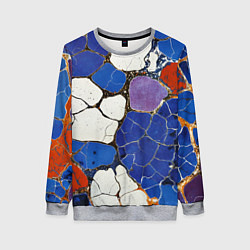 Женский свитшот Потрескавшаяся плитка