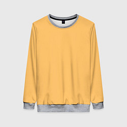 Женский свитшот Эмоция радости - желтый