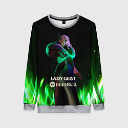 Свитшот женский Lady Geist Deadlock, цвет: 3D-меланж