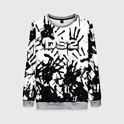 Свитшот женский Death stranding 2, цвет: 3D-меланж