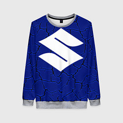 Свитшот женский Suzuki авто, цвет: 3D-меланж