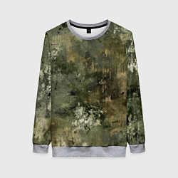 Женский свитшот Камуфляж с потертостями