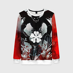 Свитшот женский Demonic Asta, цвет: 3D-белый