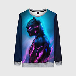 Свитшот женский Black Panther, цвет: 3D-меланж