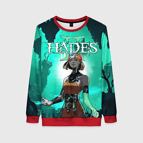Женский свитшот Мелиноя в подземелье - Hades 2 / 3D-Красный – фото 1