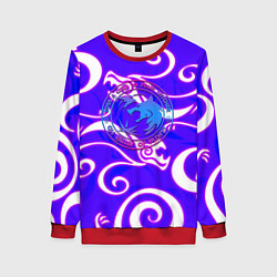 Свитшот женский The Witcher dragon neno, цвет: 3D-красный