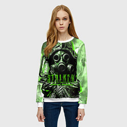 Свитшот женский Stalker II, цвет: 3D-белый — фото 2