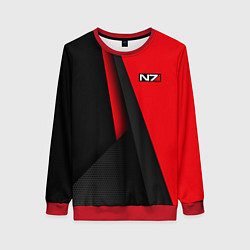Свитшот женский N7 - красная униформа, цвет: 3D-красный