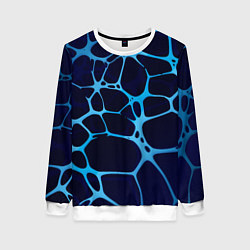 Женский свитшот Aqua - абстракция