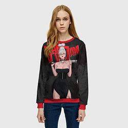 Свитшот женский Seiko Granny, цвет: 3D-красный — фото 2