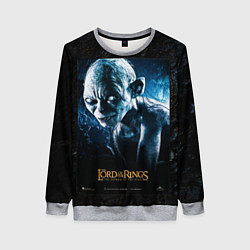 Женский свитшот Lord of the rings - gollum