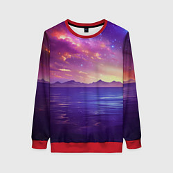 Женский свитшот Волшебная галактика